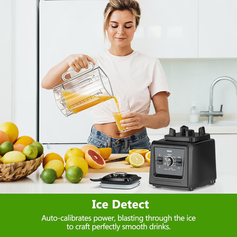 (Live)Professional 75Oz & 68Oz Blender, BPA Free 2 Containers Countertop Blenders Ice Crushing, Juice Smoothies,Grinder Combo 25000RPM Powerful Crusher Machine/Smoothielover/Smarthome/Healthyliving