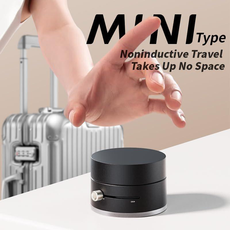 Vacuum Magnetic Phone Holder Stand-Foldable & Retractable Mount with Strong Magnetic Suction, Portable Phone Stand for Mirror Car Gym & Multi-Scene Use, Bubble-Free, Spotless Screen Design