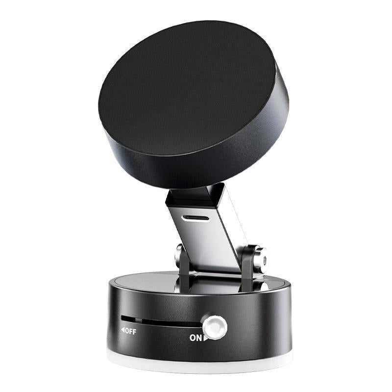 Magnetic Phone Holder Stand, Adjustable & Foldable, Strong Suction Cup, Vacuum Adsorption, Portable Multifunctional Mobile Phone Stand for Car & Multi-Scene Use Vacuum Magnetic Phone Holder Mount Handsfree Magsafe Navigation Bracket