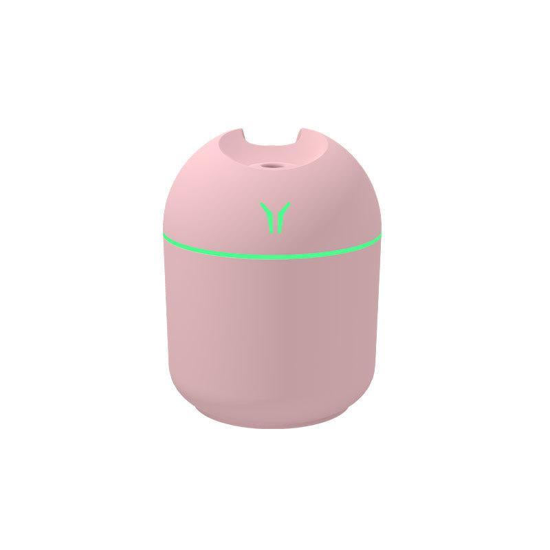 Mini Luminous Cool Mist Humidifier, 2-In-1 Humidifier & Essential Oil Diffuser, Turn Your Bedroom into a Fresh Calming Aromatherapy Oasis! Super Quiet - Ideal for Office, Home, Bedroom,Car