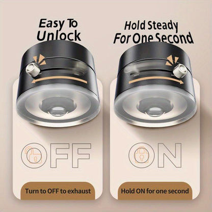 Vacuum Magnetic Phone Holder Stand-Foldable & Retractable Mount with Strong Magnetic Suction, Portable Phone Stand for Mirror Car Gym & Multi-Scene Use, Bubble-Free, Spotless Screen Design