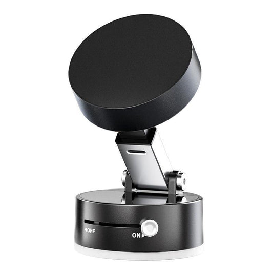 Magnetic Phone Holder Stand, Adjustable & Foldable, Strong Suction Cup, Vacuum Adsorption, Portable Multifunctional Mobile Phone Stand for Car & Multi-Scene Use Vacuum Magnetic Phone Holder Mount Handsfree Magsafe Navigation Bracket